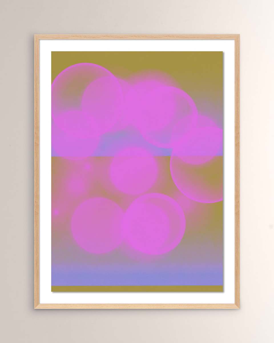 "Wondrous Clouds of Offerings" Framed Giclee by David Grey